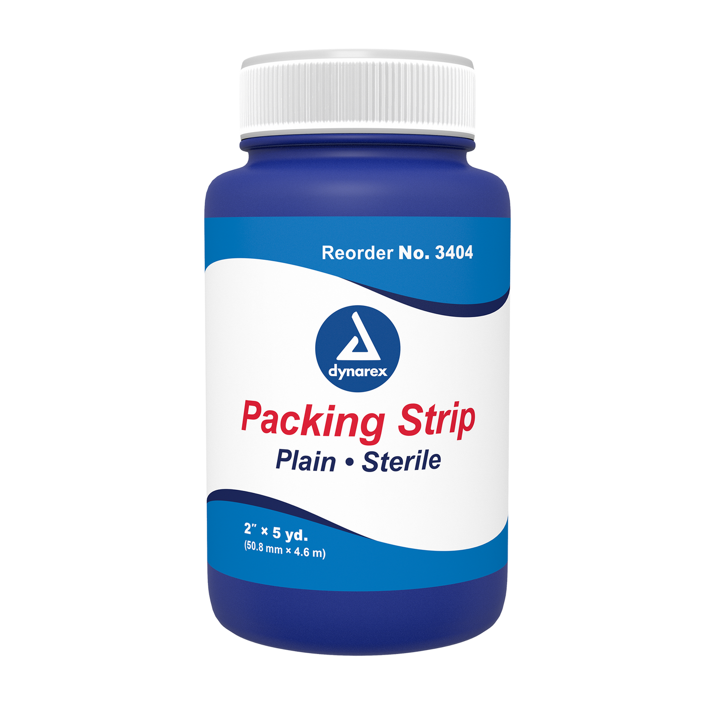 Dynarex Packing Strips Plain - Sterile, 12ea/cs (12 Count)