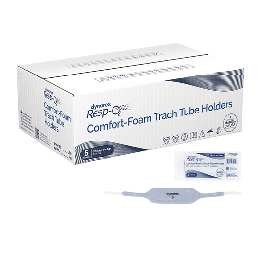 Dynarex Comfort-Foam Trach Tube Holder, 1-Piece (60 Count)