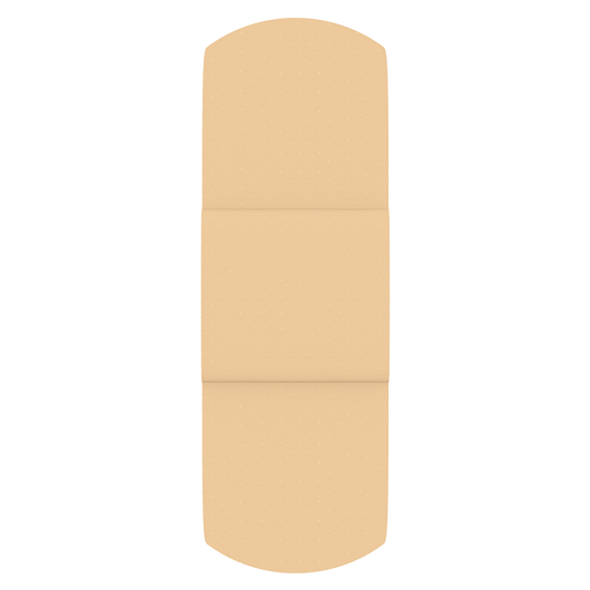 Dynarex Sheer Plastic Adhesive Bandages Sterile, 1" x 3"- 60ea/bx, 12bxs/cs (720 Count)