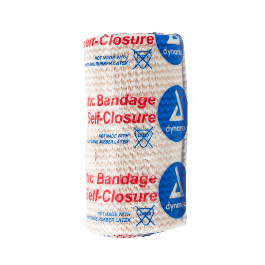 Dynarex Elastic Bandage w/ Self-Closure, 4" x 5 yd, 5/10/cs