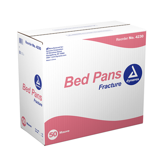 Dynarex Bed Pan - Fracture (50 Count)