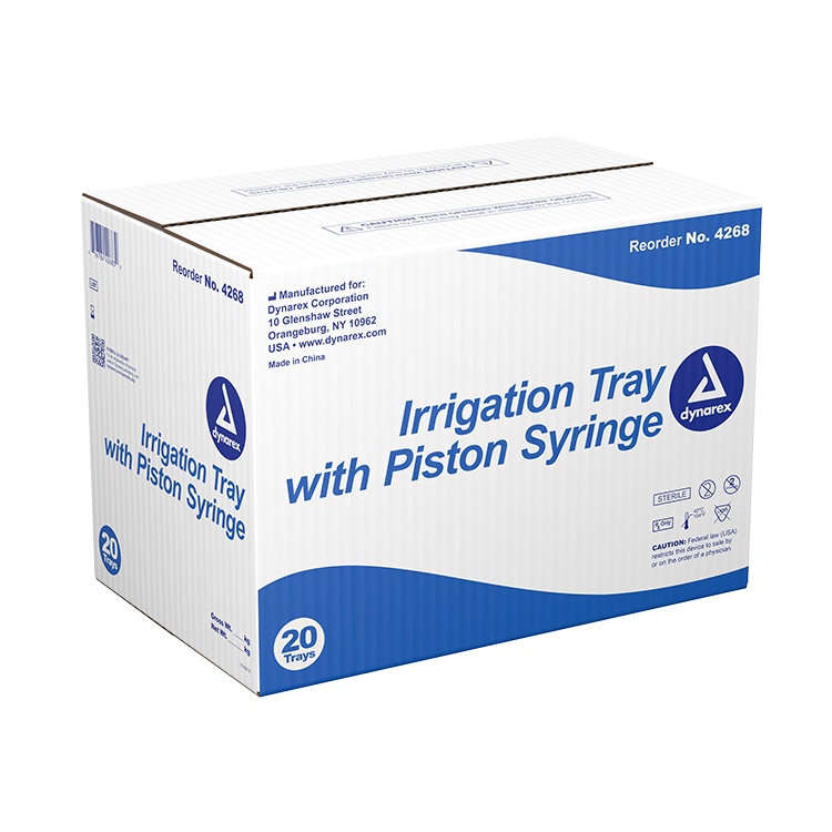 Dynarex Irrigation Trays with Syringes (20 Count)
