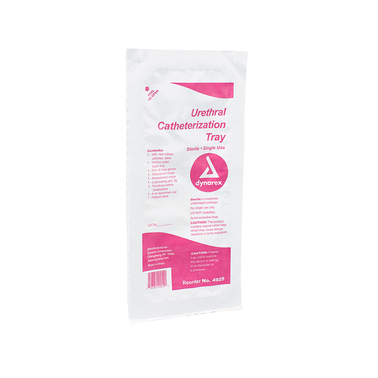 Dynarex Urethral Catheterization Tray (20 Count)