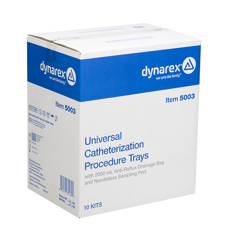 Dynarex Closed Circuit Foley Catheter Trays (10 Count)
