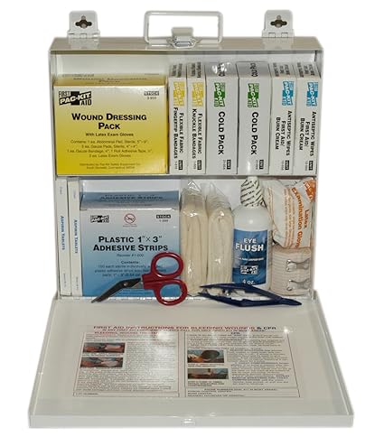 First Aid Only 50 Person First Aid Kit, Steel