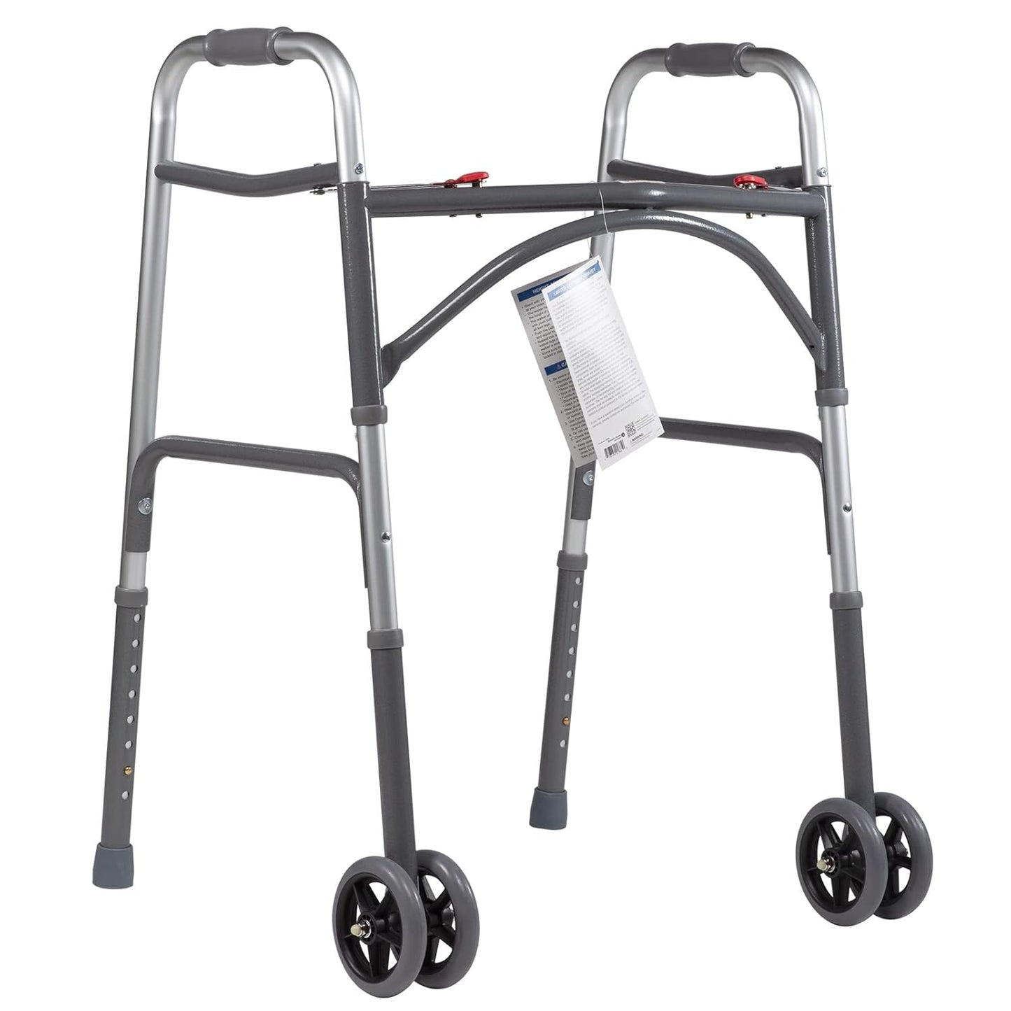 Dynarex Bariatric Walker w/ 5" Wheels