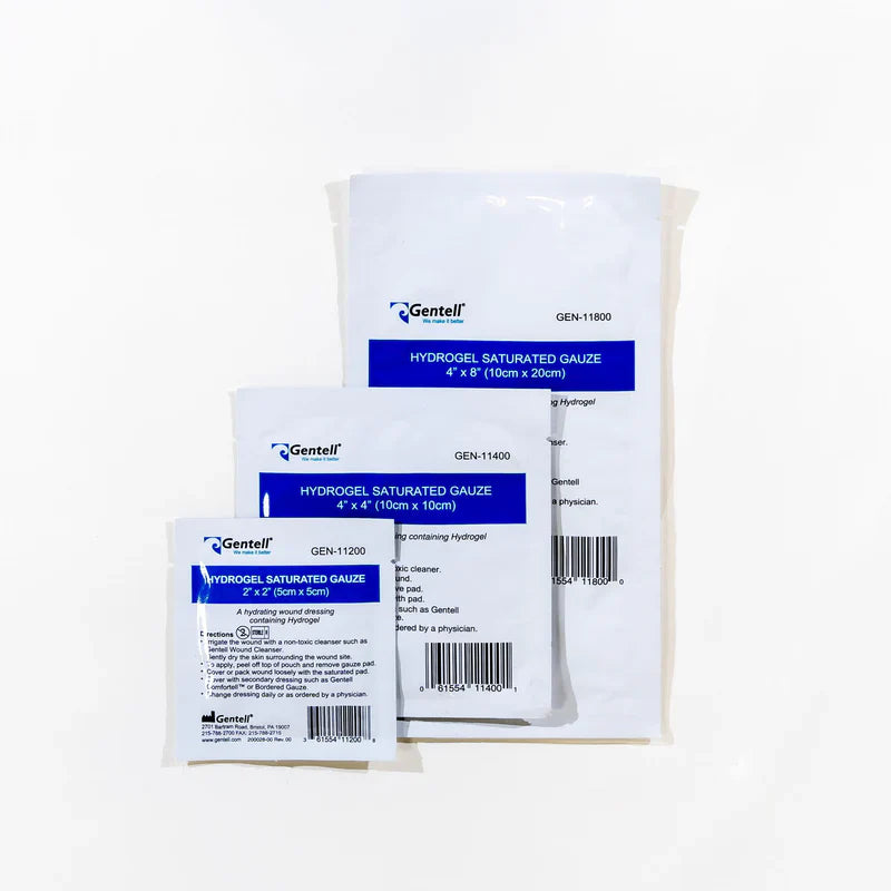 Gentell Hydrogel Saturated Gauze