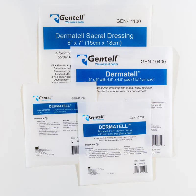 Dermatell Hydrocolloid Wound Dressings (Case 50/CS)