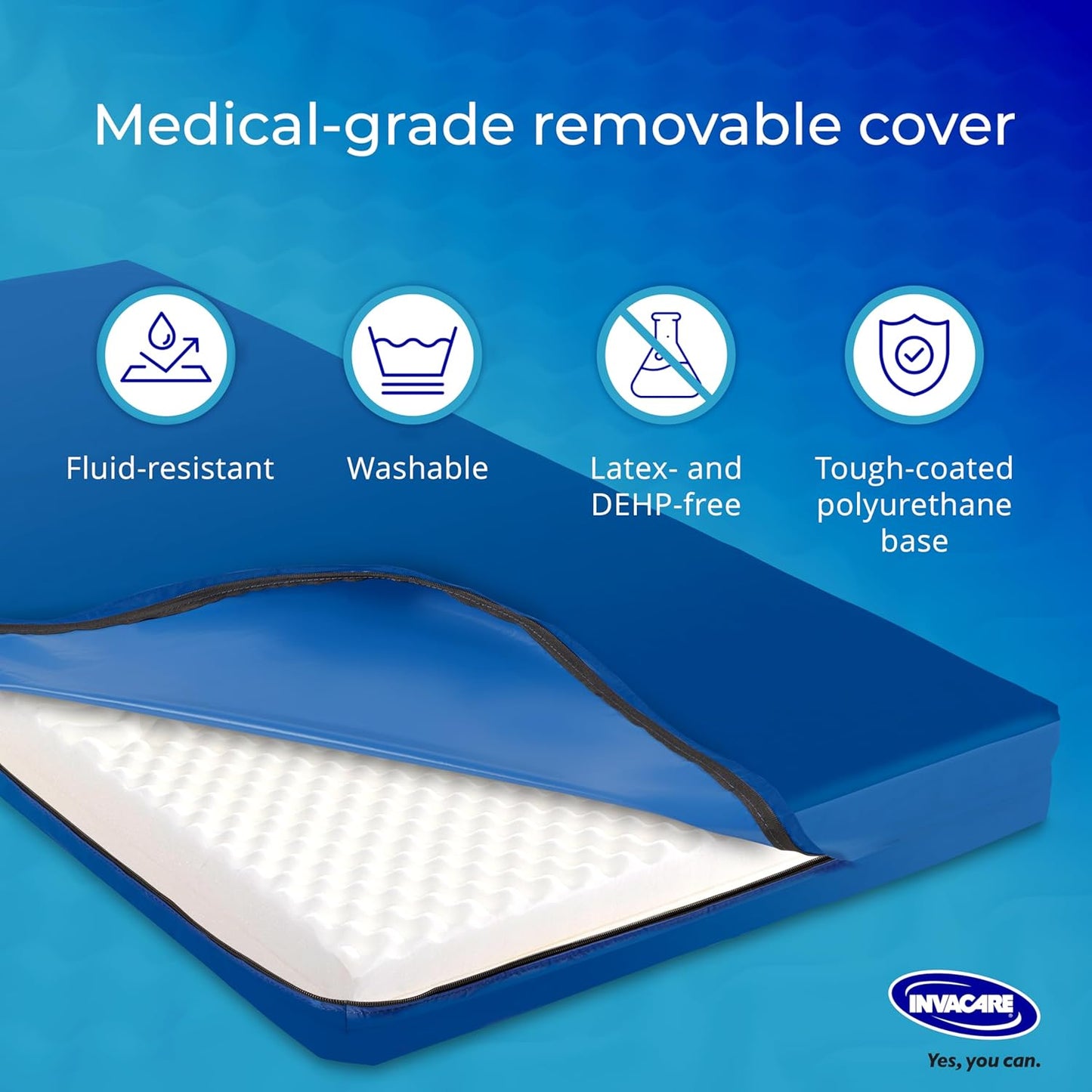 Invacare Essentials Mattress 36" Wide x 80" Long