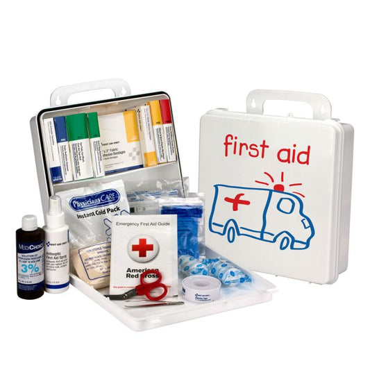 First Aid Only Pediatric 25 Person First Aid Kit, Plastic Case