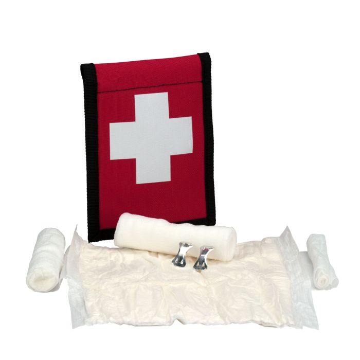 First Aid Only Climber's Blood Stopper First Aid Kit, Fabric Pouch