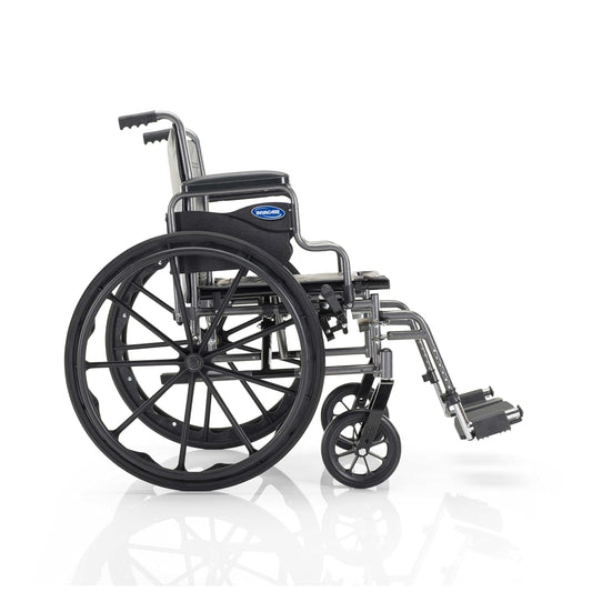 Invacare Essentials SX3 Wheelchair with Desk Arms and Swingaway Footrests