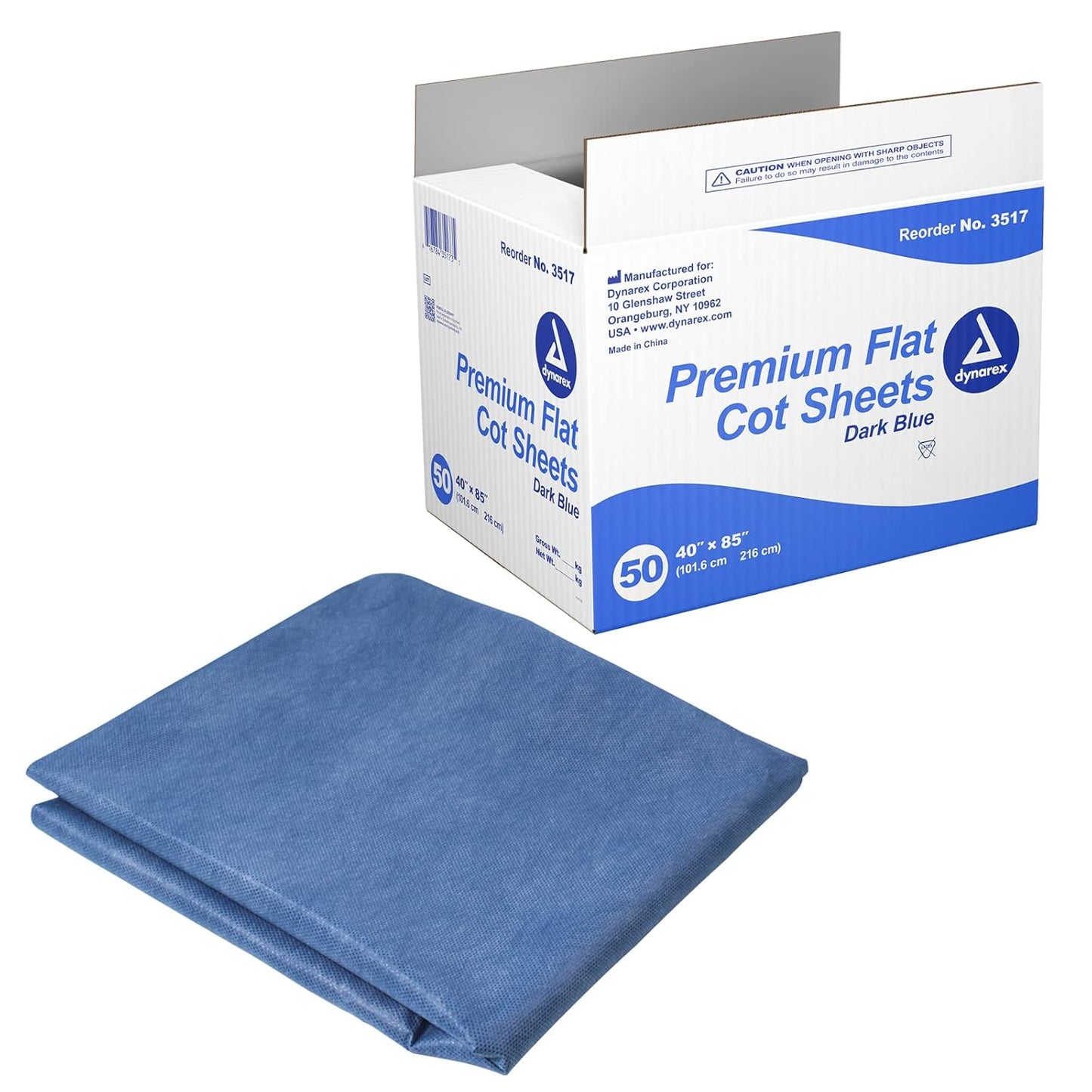 Dynarex Cot Sheet (50 Count)