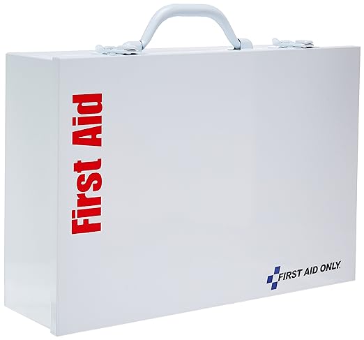 First Aid Only 2 Shelf industrial station, 516 piece, metal cabinet