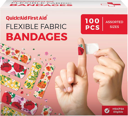 Quick Aid First Aid Flower Bandages