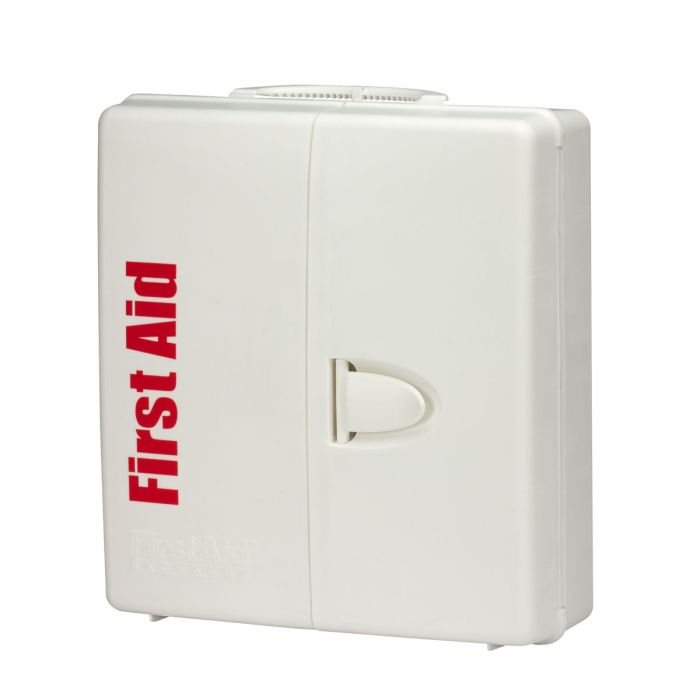 First Aid Only 50 Person Large Plastic SmartCompliance First Aid Food Service Cabinet Without Medications