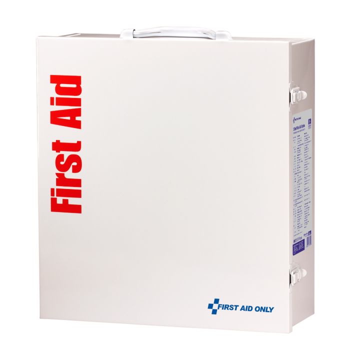 First Aid Only 75 Person ANSI A 2 Shelf First Aid Cabinet, ANSI 2021 Compliant