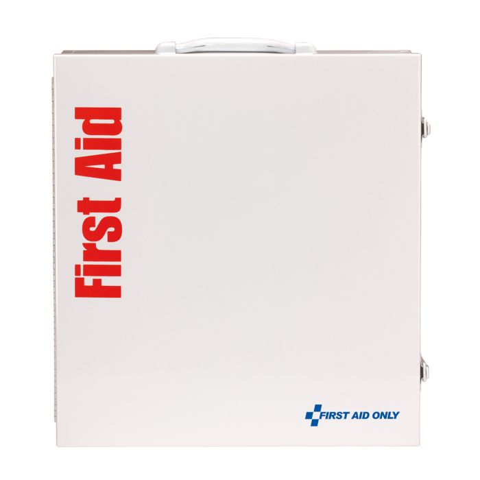 First Aid Only 75 Person ANSI A 2 Shelf First Aid Cabinet, ANSI 2021 Compliant