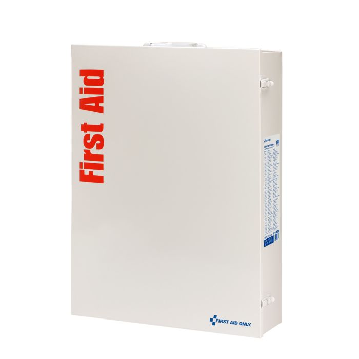 First Aid Only 150 Person ANSI B 5 Shelf First Aid Cabinet, ANSI 2021 Compliant