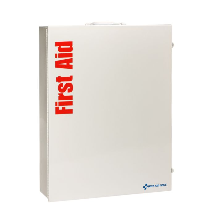 First Aid Only 150 Person ANSI B 5 Shelf First Aid Cabinet, ANSI 2021 Compliant