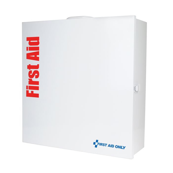 First Aid Only SmartCompliance Large ANSI B Metal First Aid Cabinet Without Medications For General Business