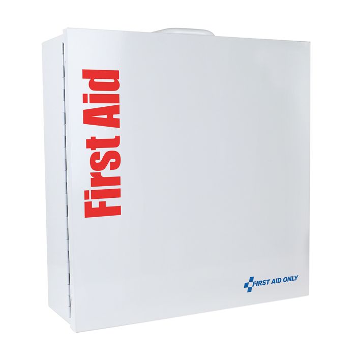 First Aid Only SmartCompliance Large ANSI B Metal First Aid Cabinet Without Medications For General Business