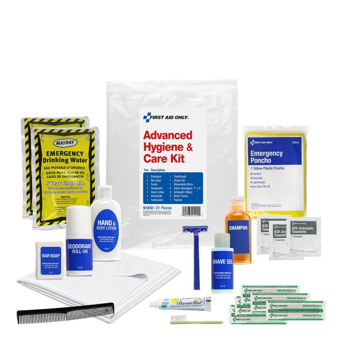 First Aid Only Advanced Hygiene And Care Kit