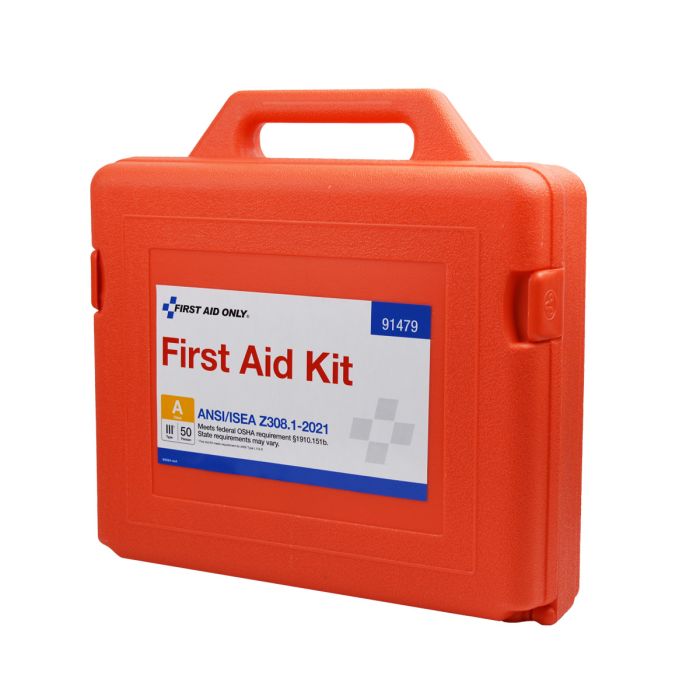 First Aid Only 50 Person Weatherproof First Aid Kit, ANSI A Compliant