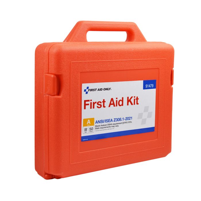 First Aid Only 50 Person Weatherproof First Aid Kit, ANSI A Compliant