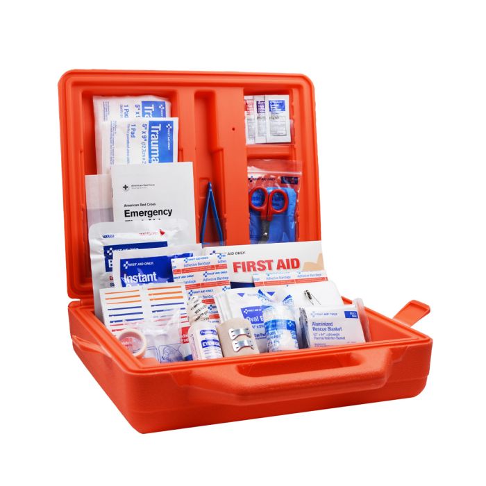 First Aid Only 50 Person Weatherproof First Aid Kit, ANSI A Compliant