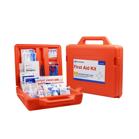 First Aid Only 50 Person Weatherproof First Aid Kit, ANSI A Compliant