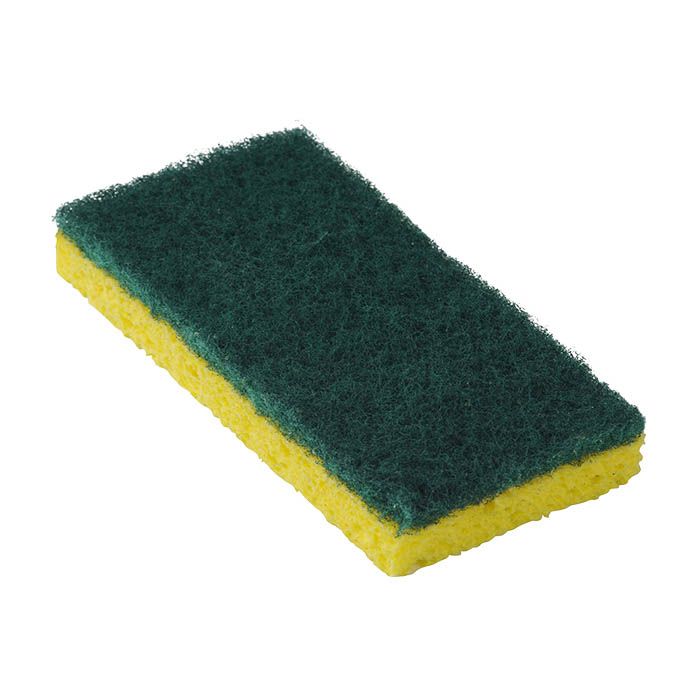 Amstar YELLOW SPONGE SCRUBBER 8/5 CS (40 Pack)