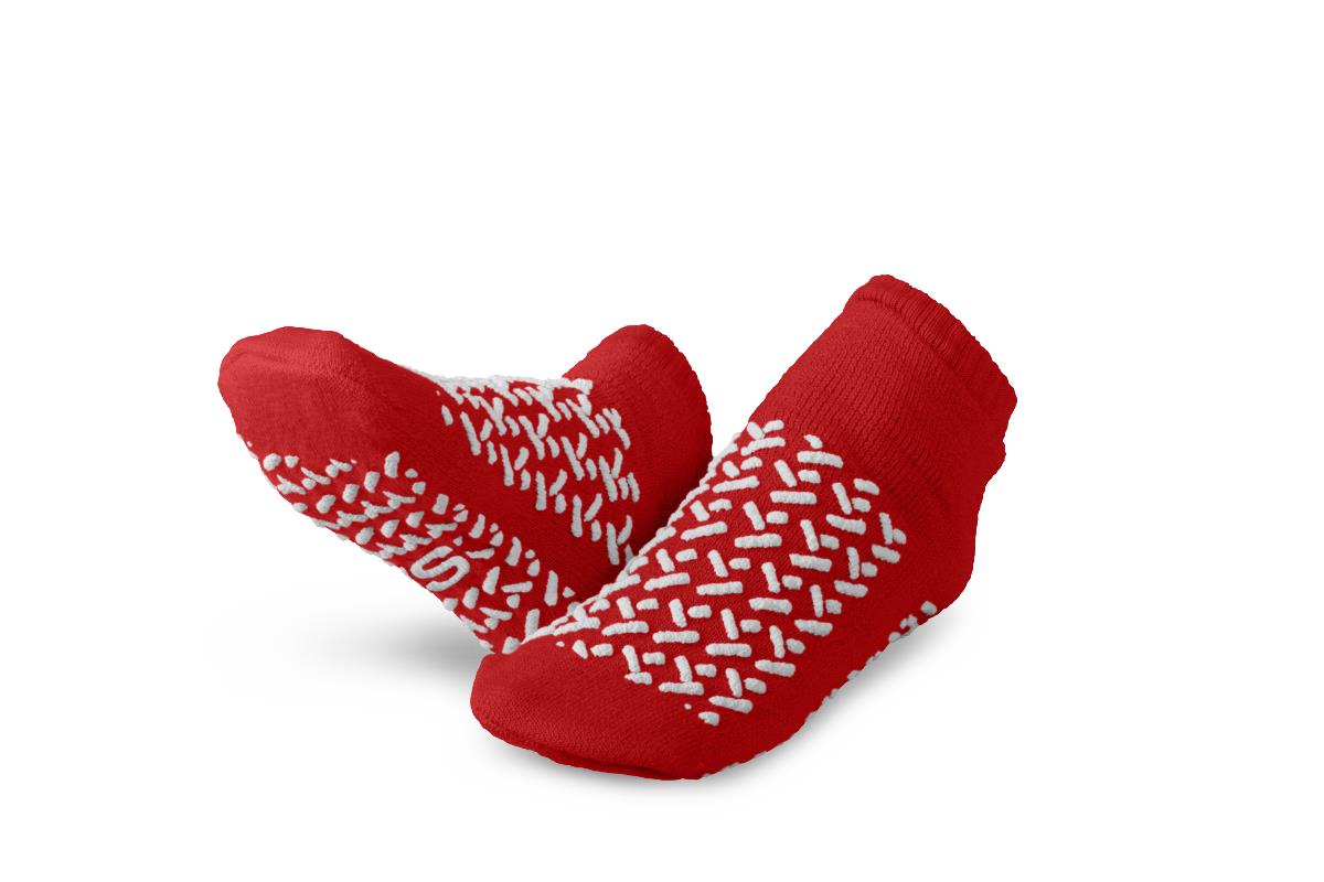 KSE Double-Tread Slipper Socks (48 Count)