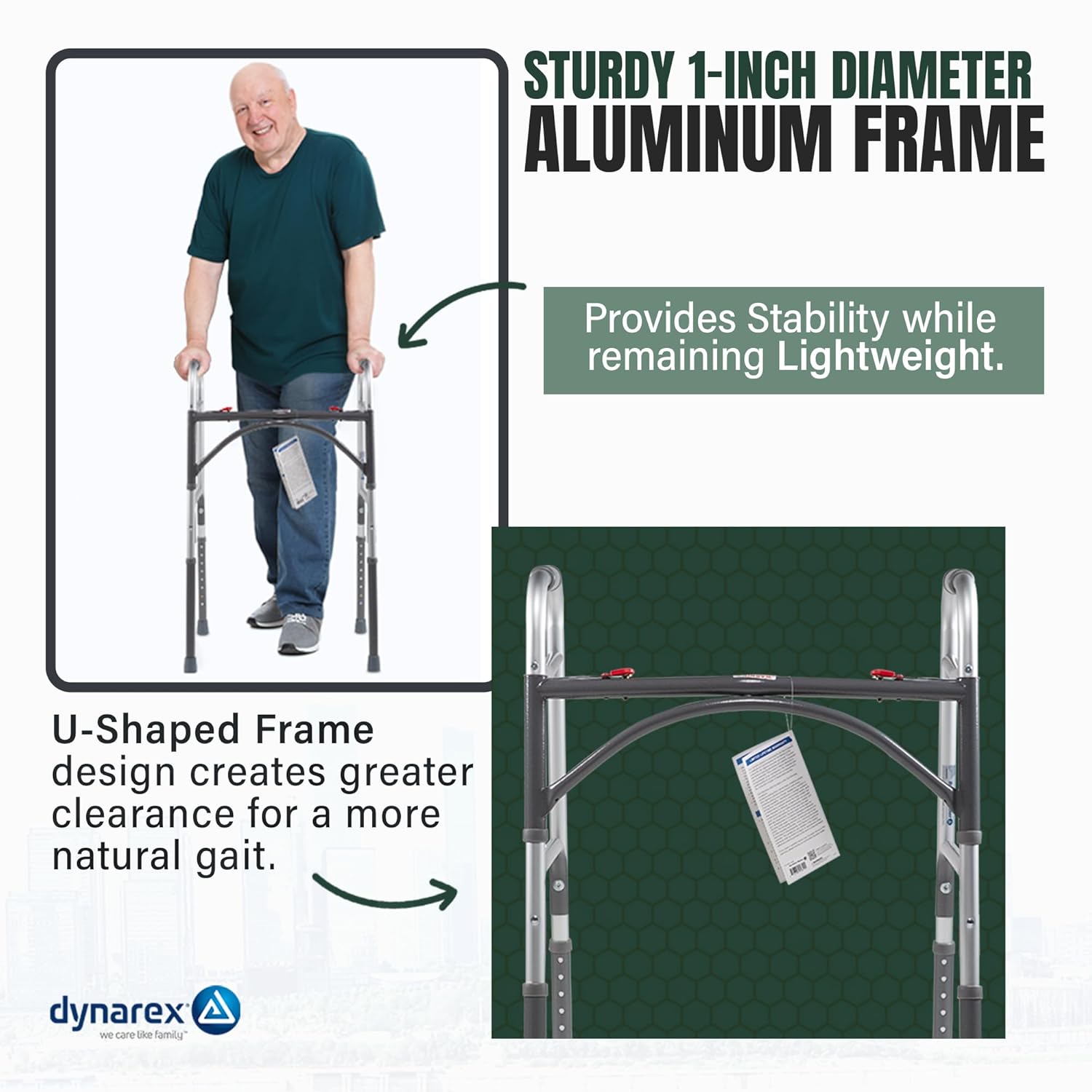 Bariatric Dual Release Folding Walker