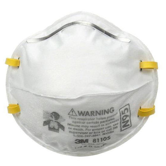 3M 160pcs 8110S Particulate Respirator N95 Face Mask, Small Size