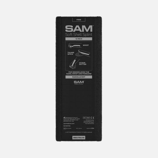 SAM Medical SAM Soft Shell Splint, 12 in