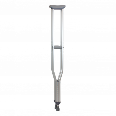 Dynarex Aluminum Crutches - Tall, 5'10" - 6'6"