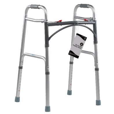 Dynarex Two Button Folding Walker