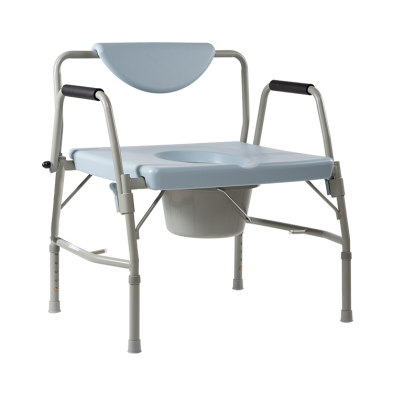 Bari+Max Bariatric Drop Arm Commode, Steel, 1/cs