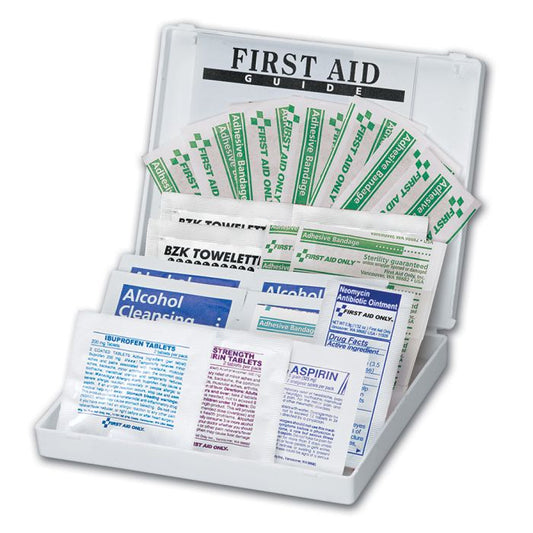 First Aid Only Personal First Aid Kit, 34 Piece, Plastic Case
