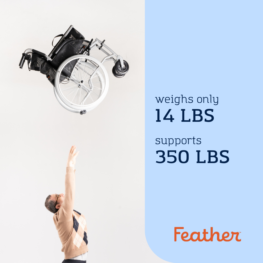 Feather Featherweight® 20" Wheelchair