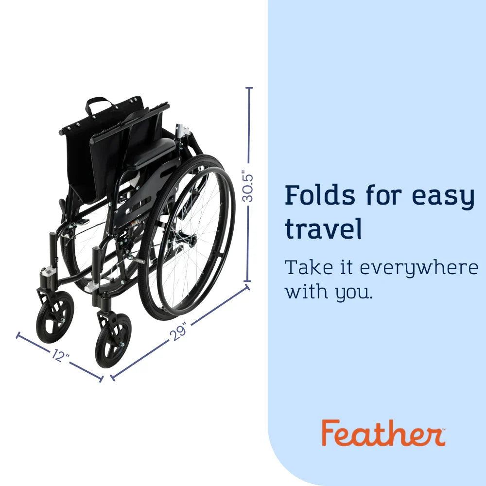 Feather Featherweight® 20" Wheelchair