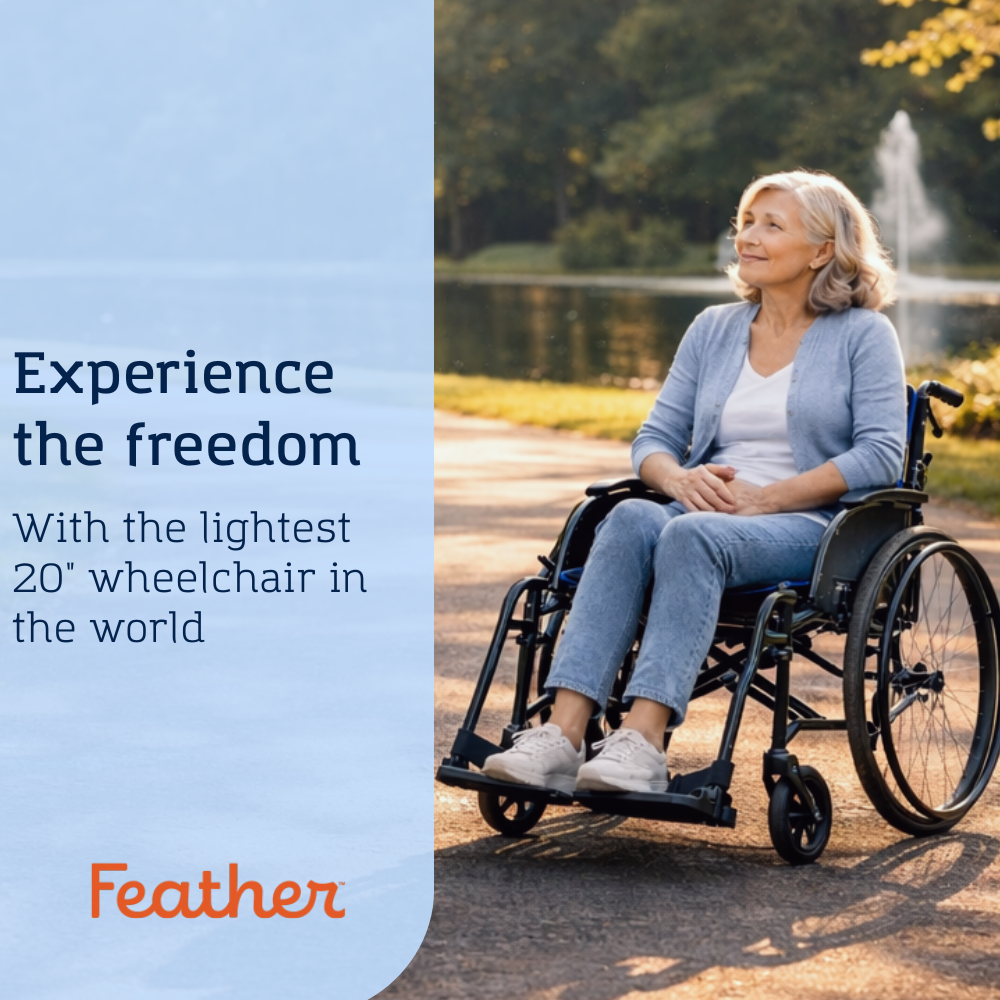 Feather Featherweight® 20" Wheelchair