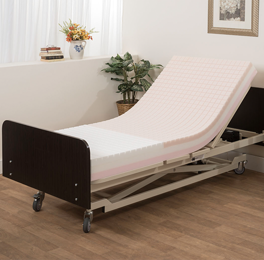 PROEX 3 Pressure Redistribution Foam Hospital Mattress with 2″ Raised Perimeter 80″ x 36″ x 6″ by MedaCure