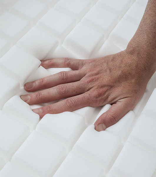 PROEX 3 Pressure Redistribution Foam Hospital Mattress with 2″ Raised Perimeter 80″ x 36″ x 6″ by MedaCure