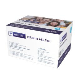 WELLlife Influenza A&B Test 25-test kit front