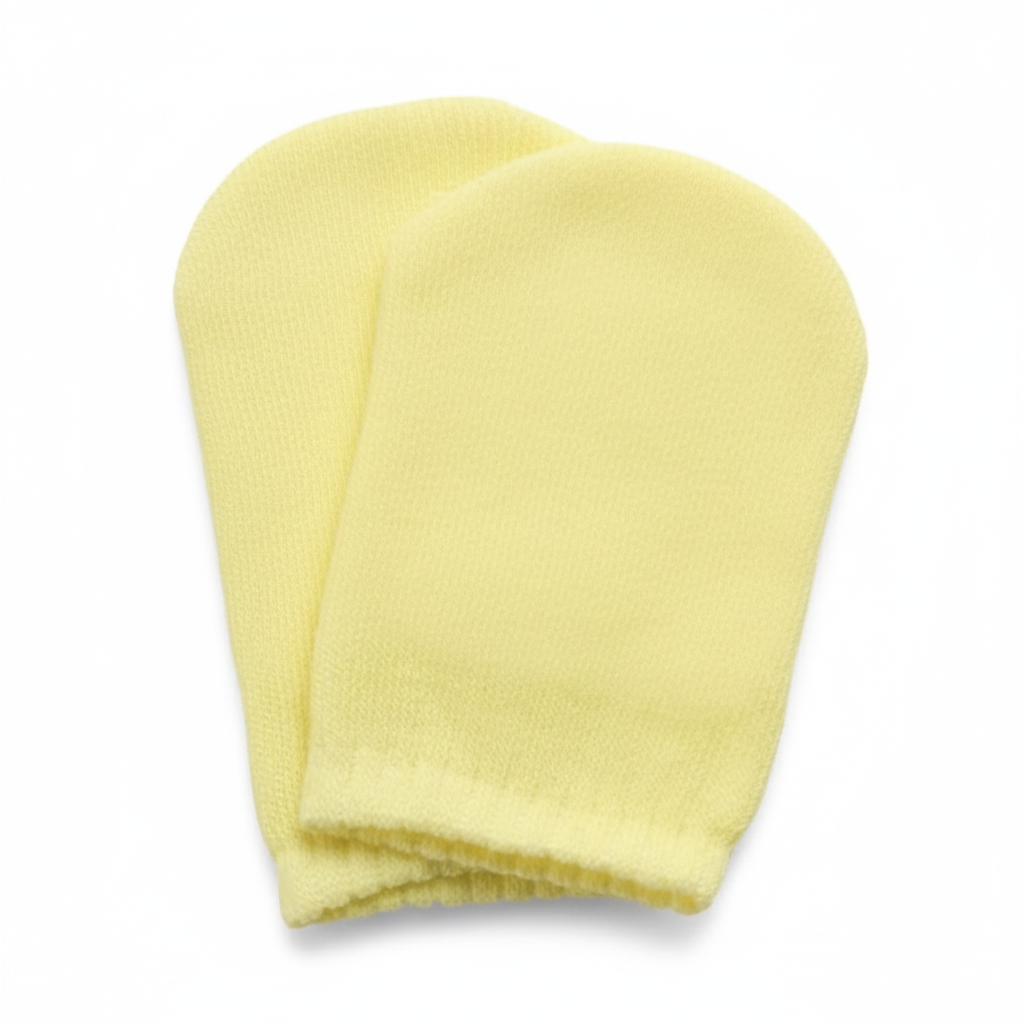 Yellow Infant Slipper Sock - No Tread
